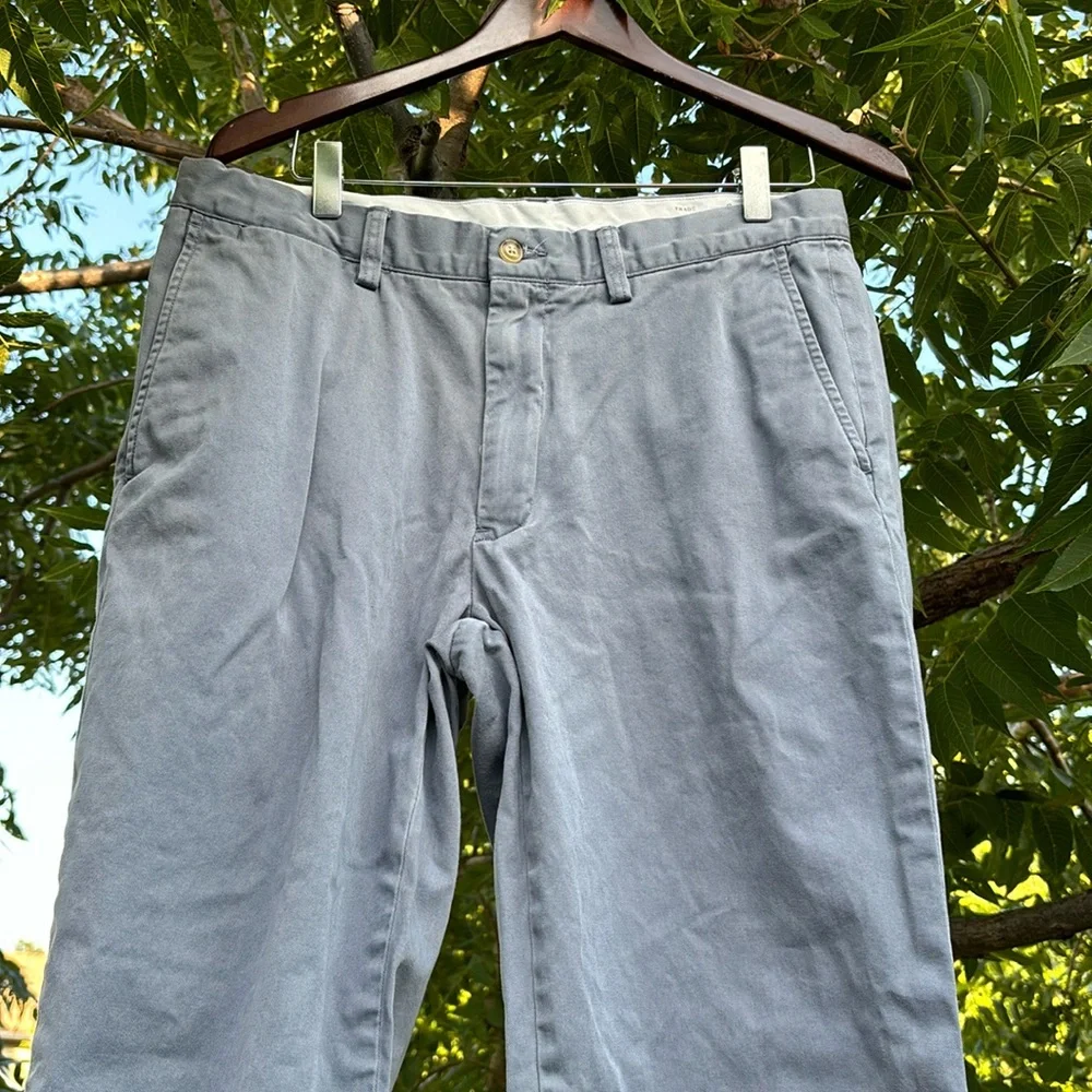 Polo Classic Fit Blue Kakis Stone Blue Ralph Lauren Chinos Size 33/32